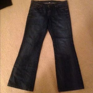 banana republic flared jeans in size 30 euc